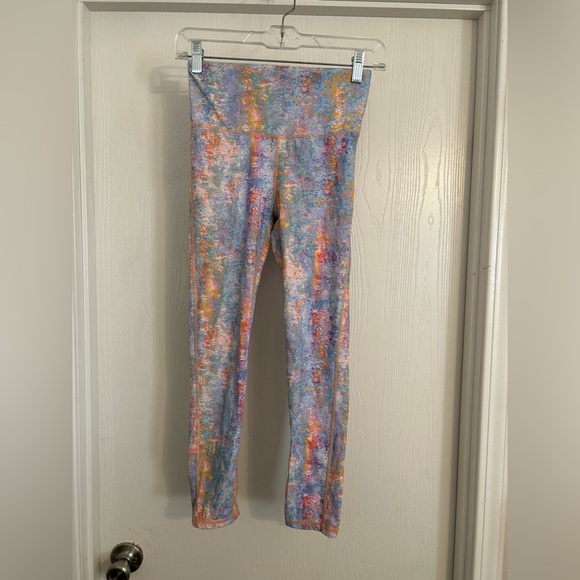 Mono B Pants - Mono B | Multicolor Tie-Dye Leggings | Size Small